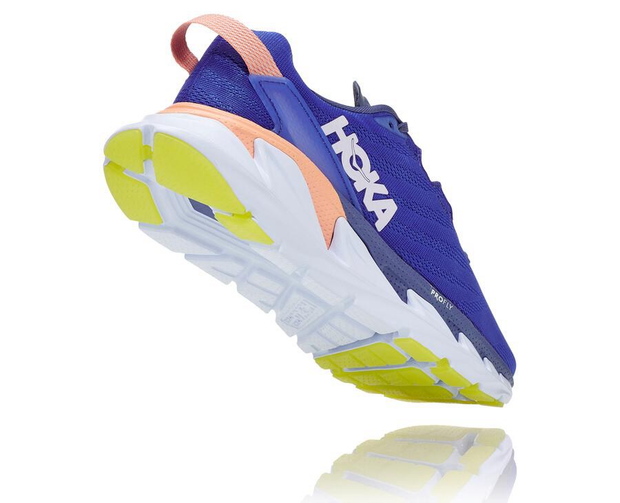 Tenis Hoka One One Mujer Azules/Blancos - Elevon 2 - GJRX16278